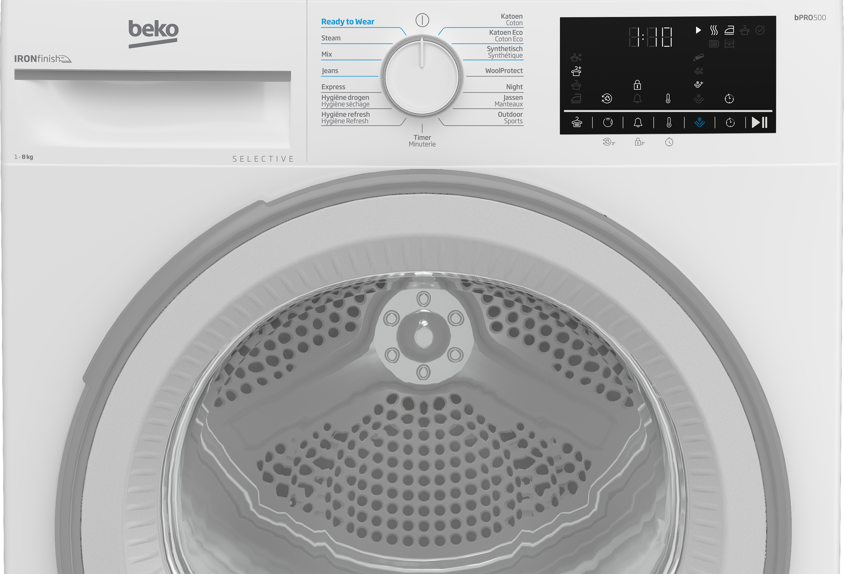 BEKO B5T68243W2 droogkast - warmtepomp