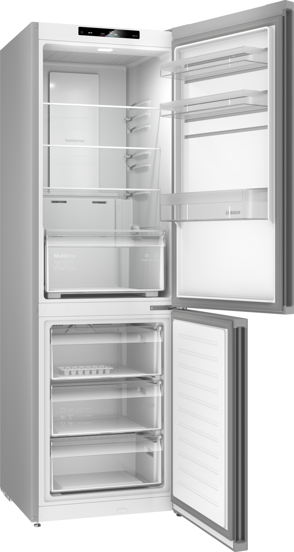 BOSCH KGN36NLCK vrijstaande koel-/vriescombinatie - 186cm