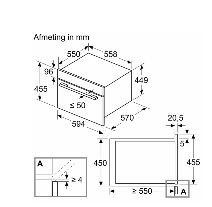 BOSCH CMA585GS1 SERIE 6 microgolfoven - combi - 45cm BOSCH CMA585GS1 SERIE 6 microgolfoven - combi - 45cm