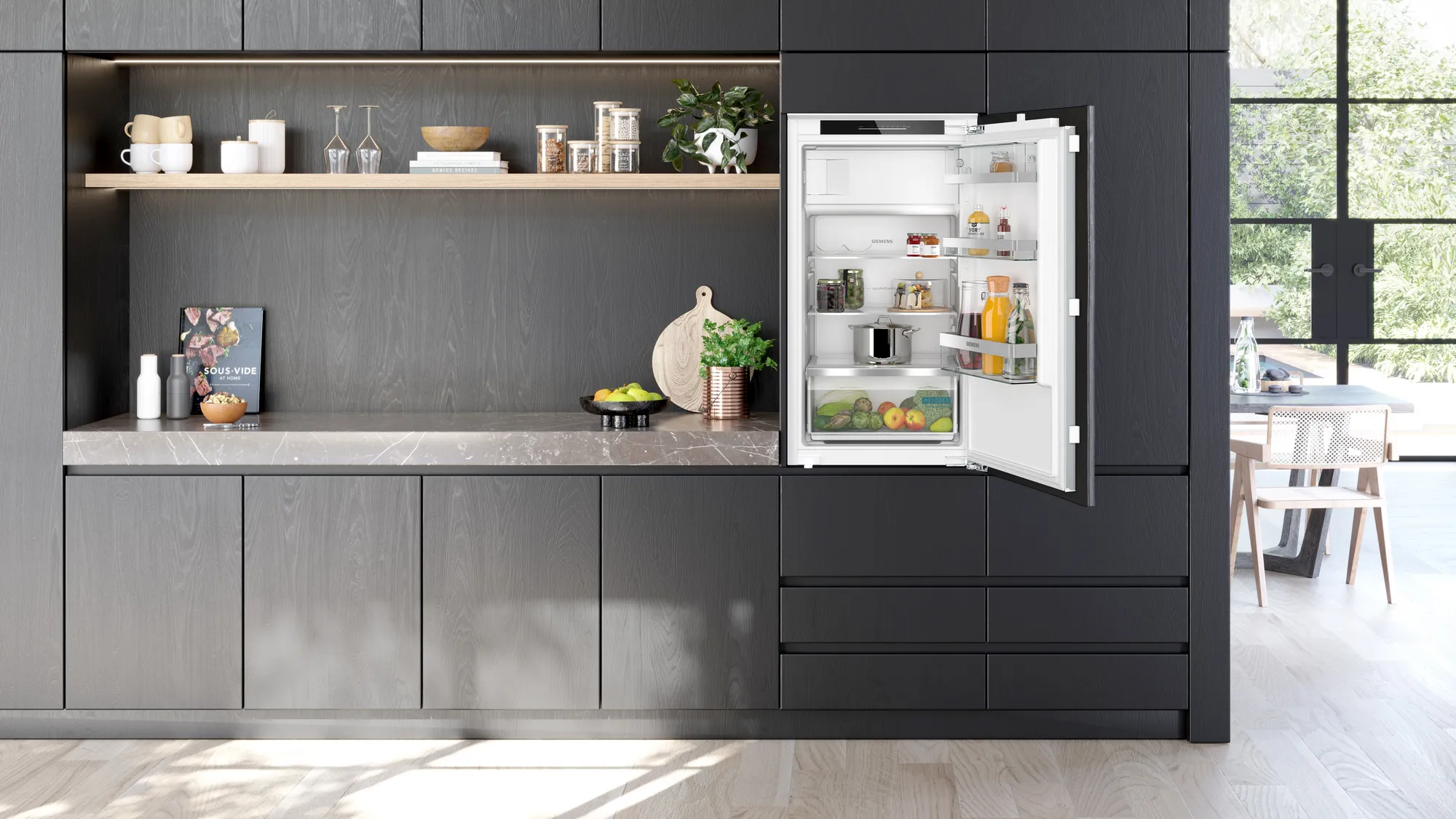 SIEMENS KI32LADD1 IQ500 koelkast met vriesvak  - 102cm