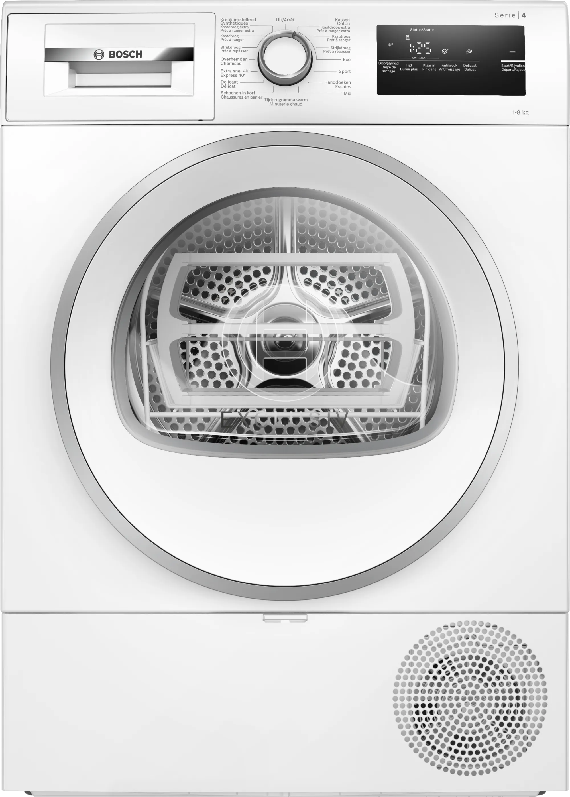 BOSCH WTH8520SFG Serie 4 droogkast