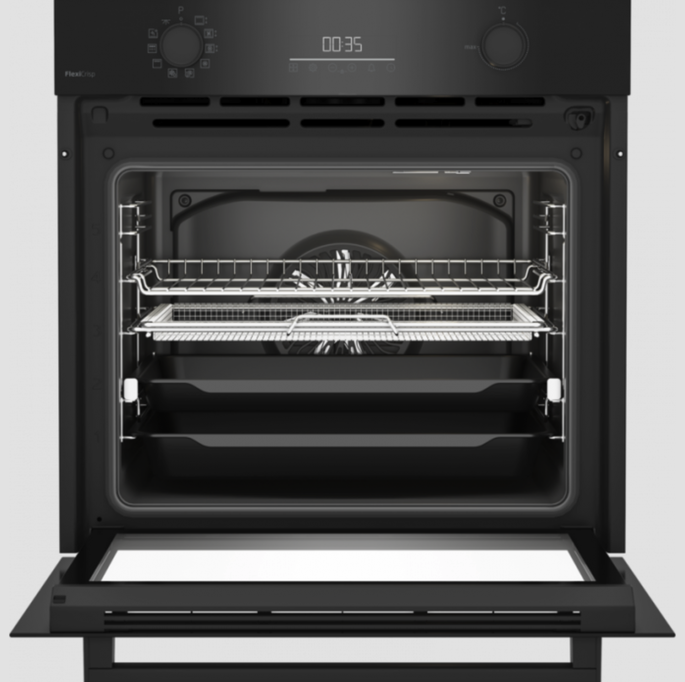 BEKO BBIM17300BPSEA multifunctionele oven met stoomtoevoeging - 60cm BEKO BBIM17300BPSEA multifunctionele oven met stoomtoevoeging - 60cm