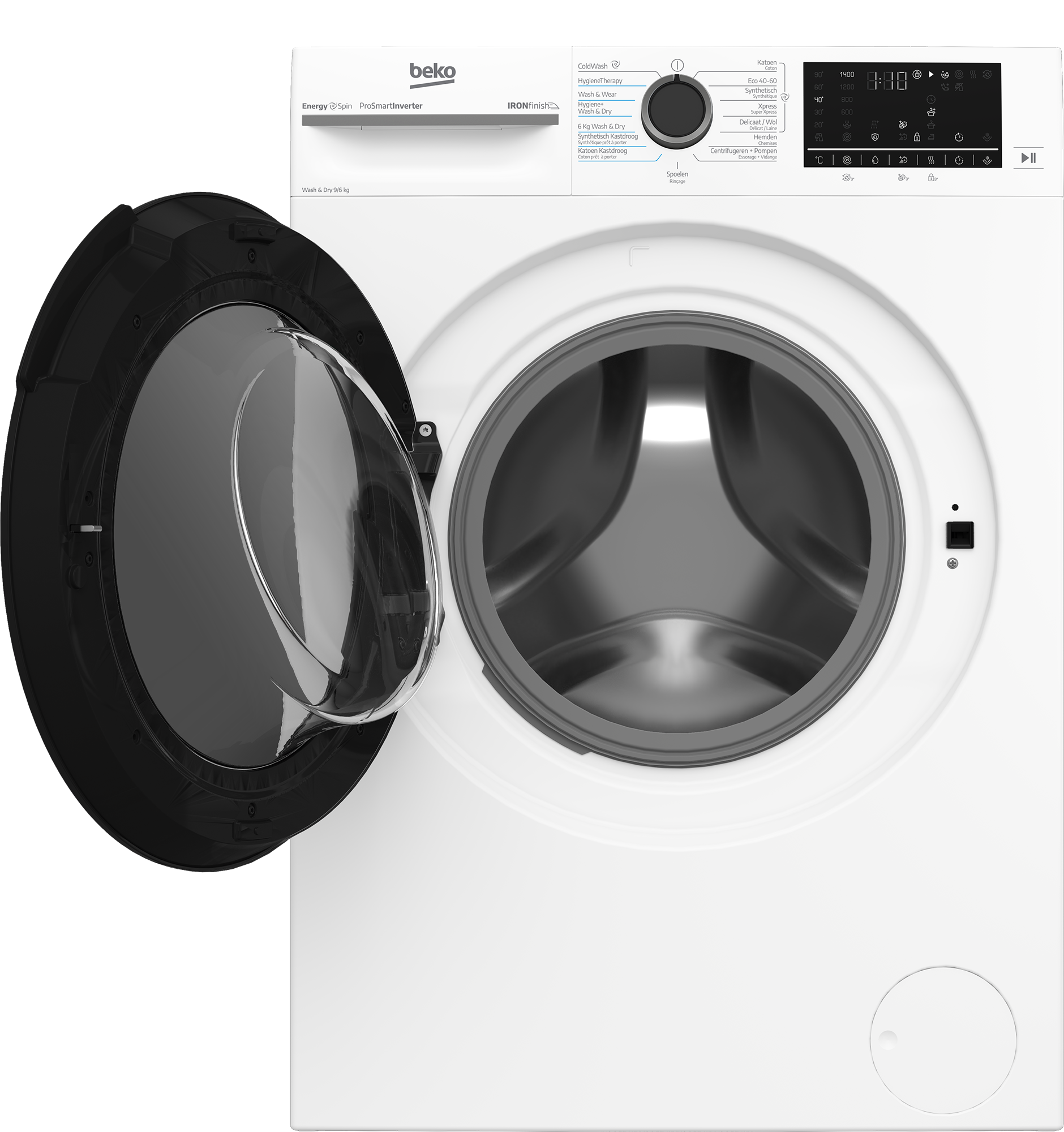 BEKO BM5DFT4941W was- droogcombinatie