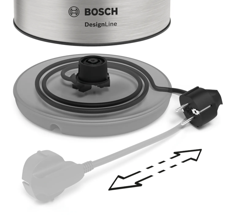 BOSCH TWK3P420 DesignLine waterkoker BOSCH TWK3P420 DesignLine waterkoker