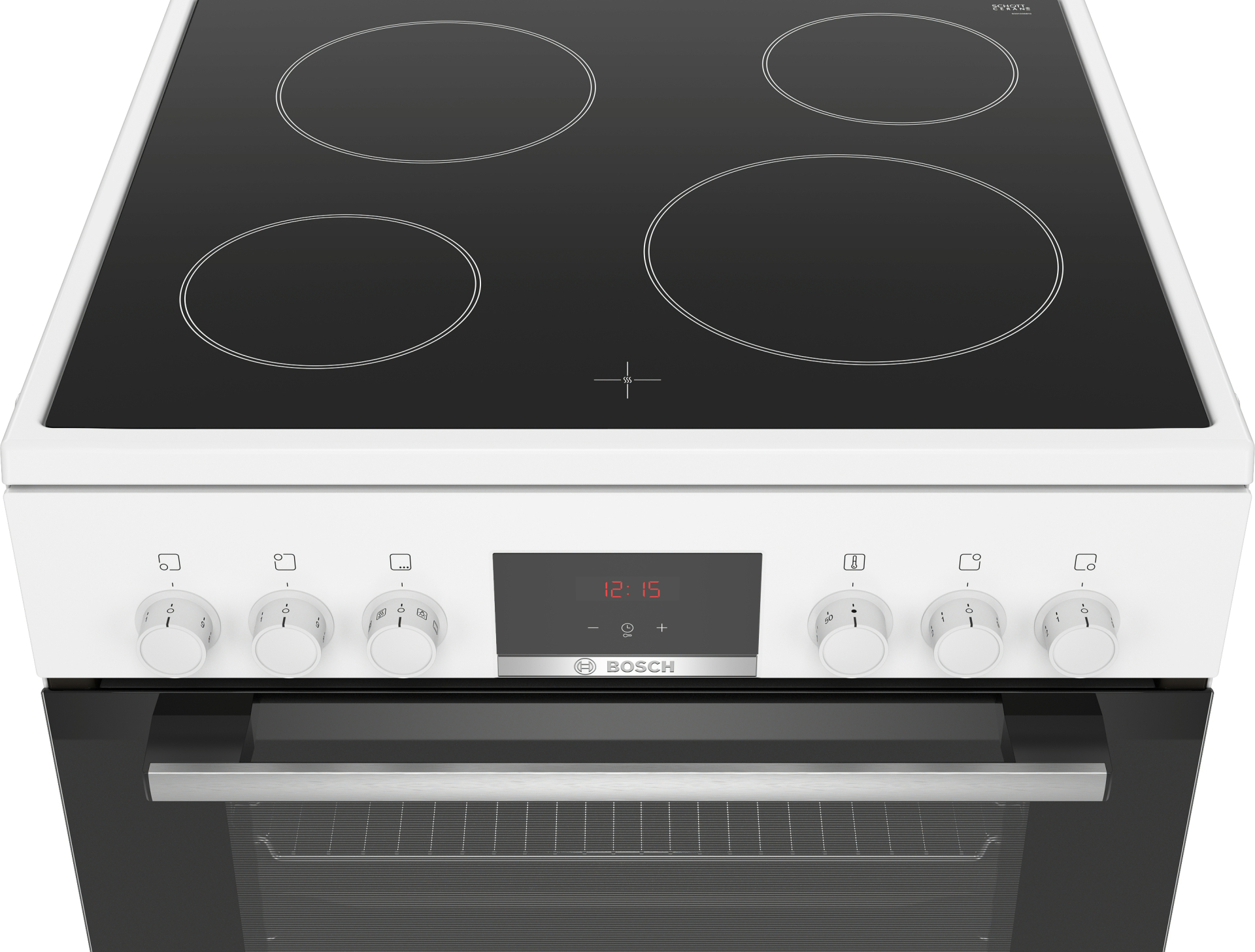 BOSCH HKN31A020U SERIE 4 fornuis met electrische kookplaat - 60cm