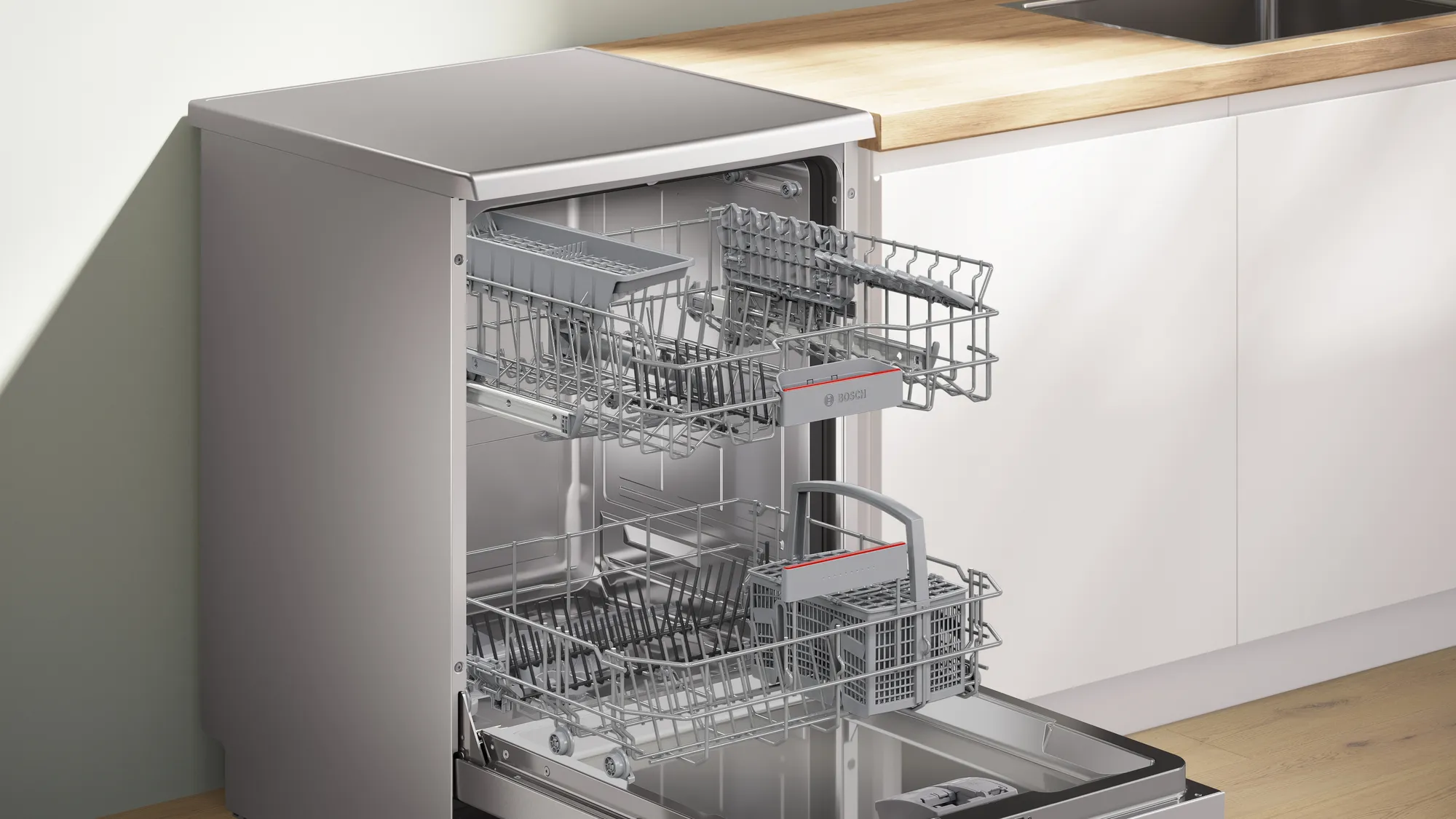 BOSCH SMS4ELI06F SERIE 4 vrijstaande vaatwasser