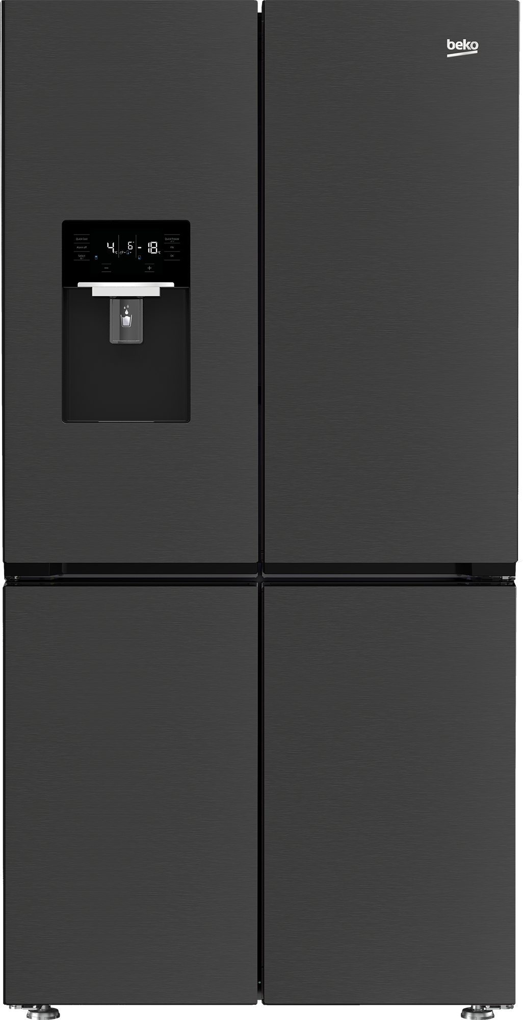 BEKO GN1426240ZDXBRN side-by-side BEKO GN1426240ZDXBRN side-by-side
