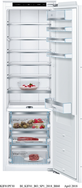 BOSCH KIF81PFE0 SERIE 8 koelkast zonder vriesvak - 178cm