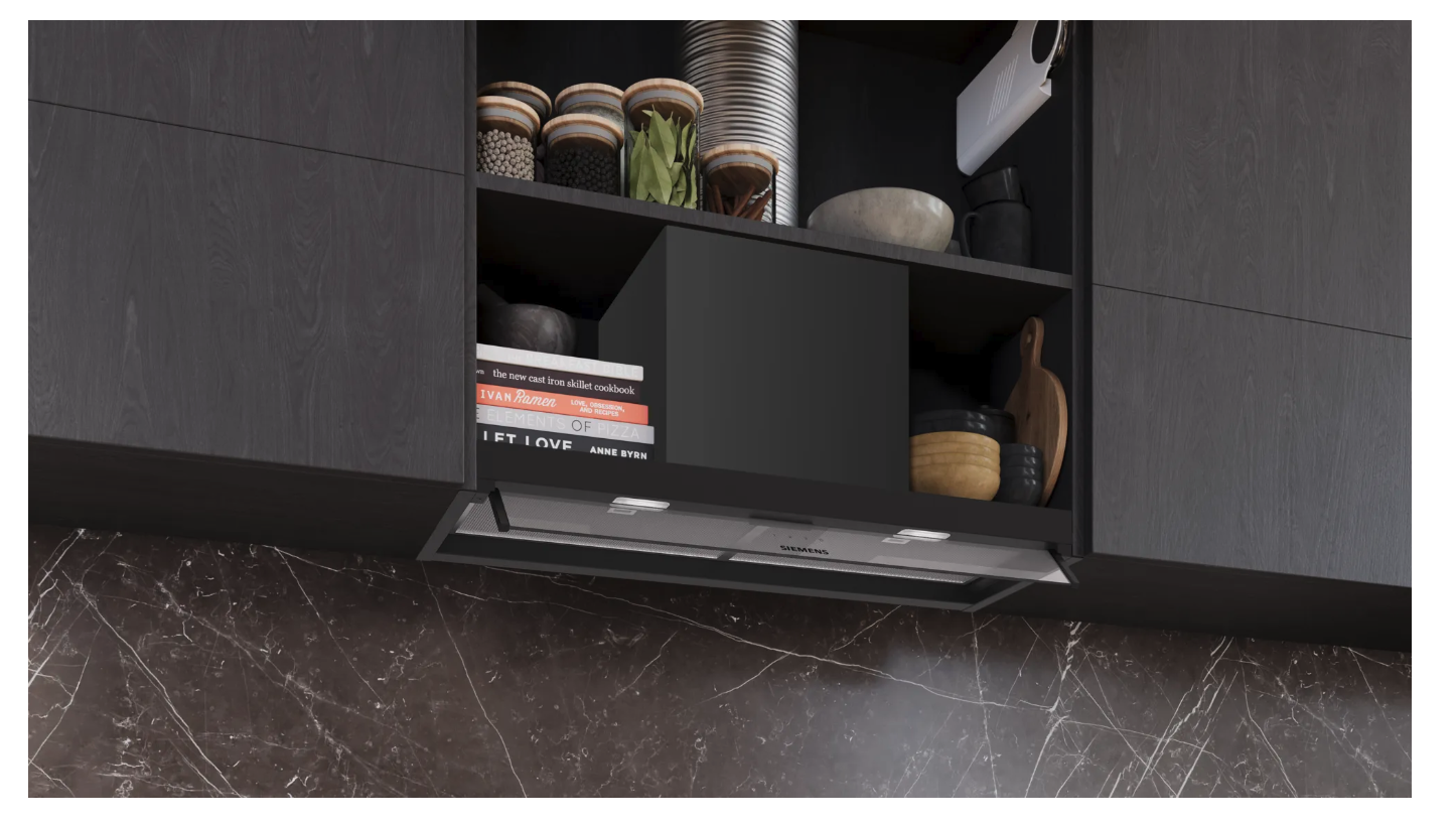 SIEMENS LJ85BCC60 geïntegreerde dampkap - 80cm