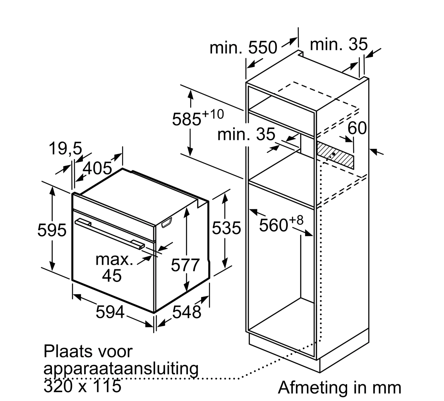 SIEMENS HB774GLB1 IQ700 multifunctionele oven - 60cm