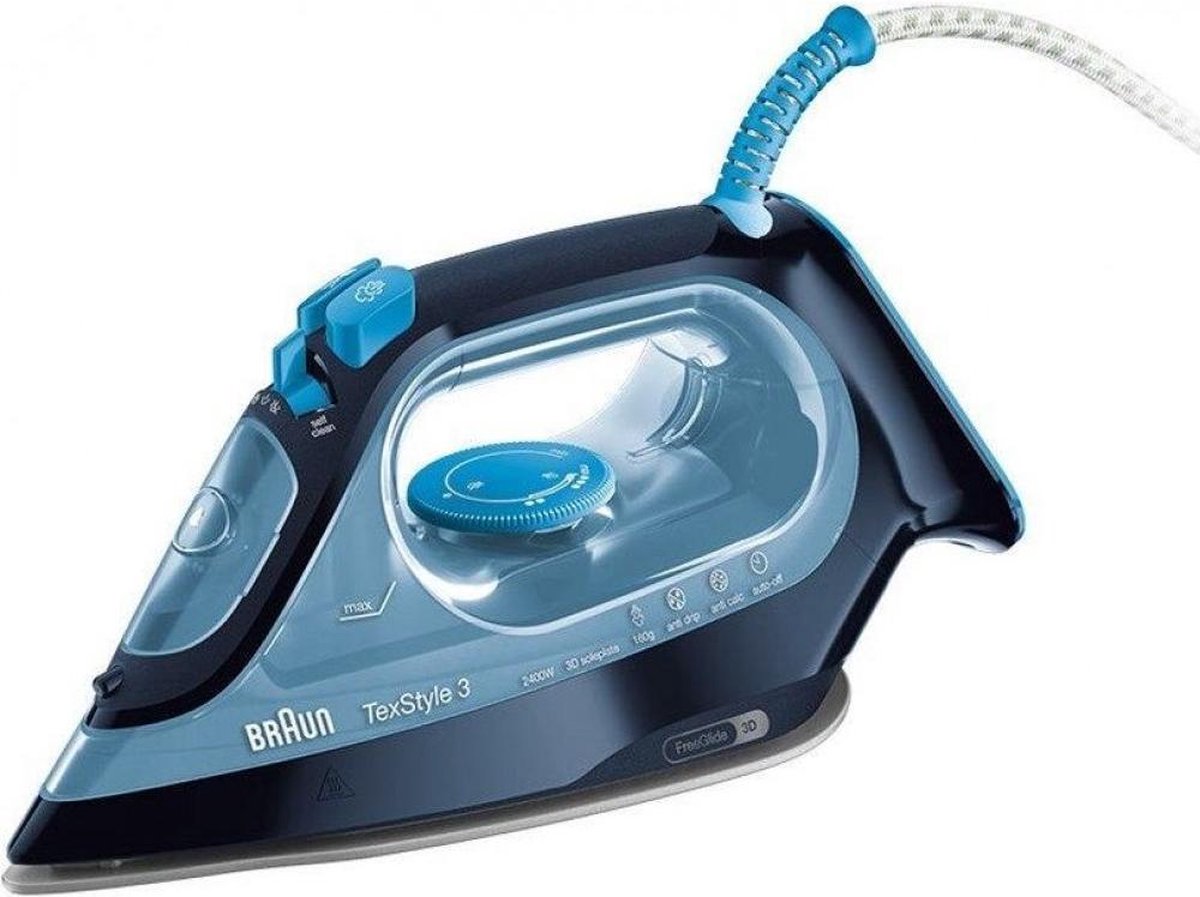 BRAUN (DELONGHI) BHSI3050BL stoomstrijkijzer BRAUN (DELONGHI) BHSI3050BL stoomstrijkijzer