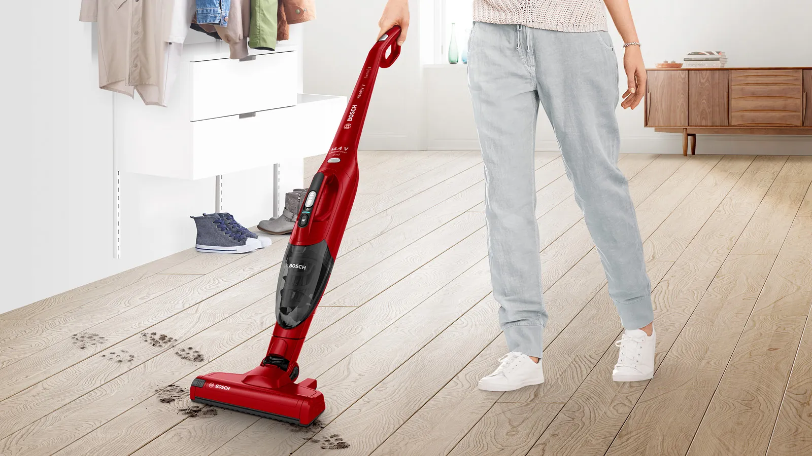 BOSCH BBHF214R steelstofzuiger