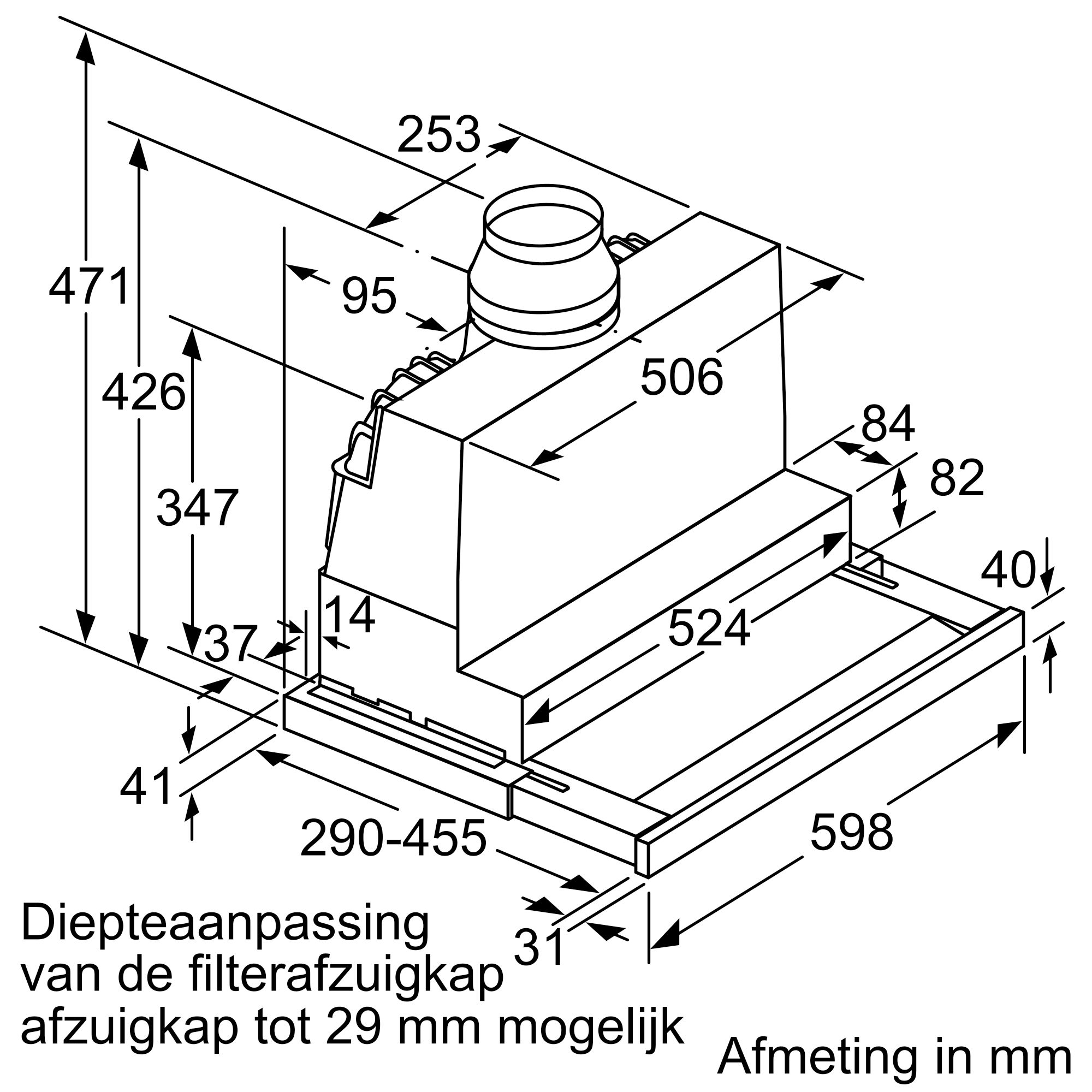 SIEMENS LI67SA671 IQ700 telescopische dampkap - 60cm SIEMENS LI67SA671 IQ700 telescopische dampkap - 60cm