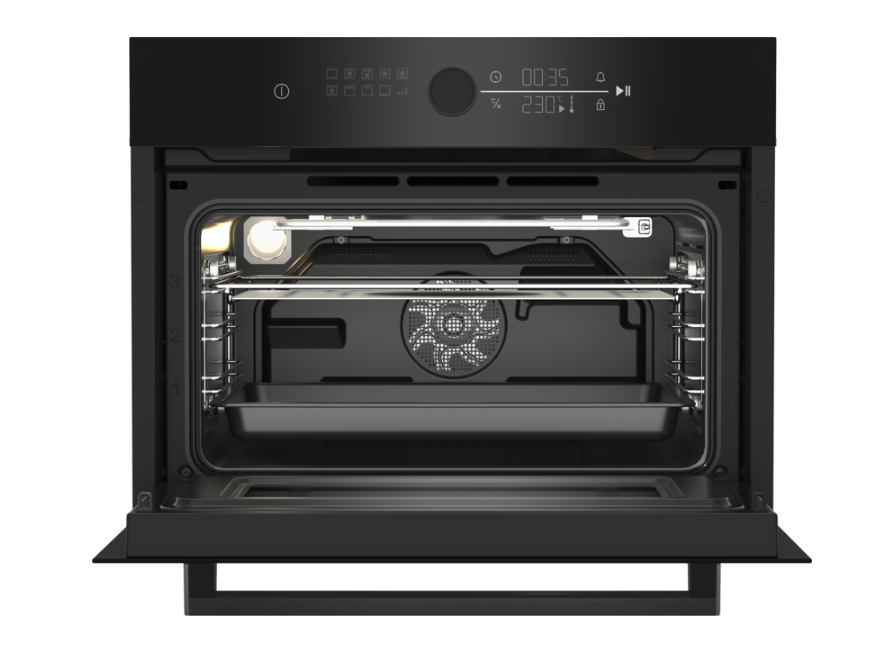 BEKO BBCW17400B multifunctionele oven met microgolfoven - 45cm BEKO BBCW17400B multifunctionele oven met microgolfoven - 45cm