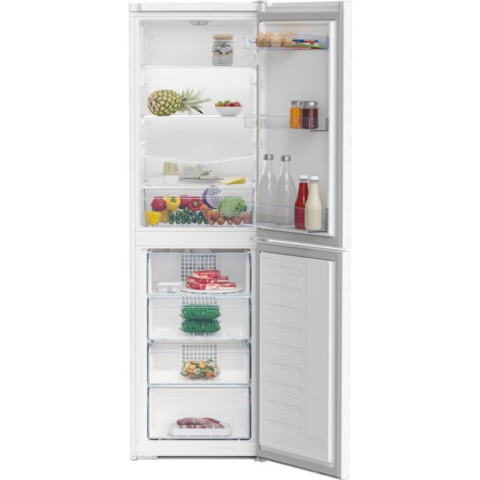 BEKO RCHE300K40WN vrijstaande koel-/vriescombinatie - 182cm BEKO RCHE300K40WN vrijstaande koel-/vriescombinatie - 182cm
