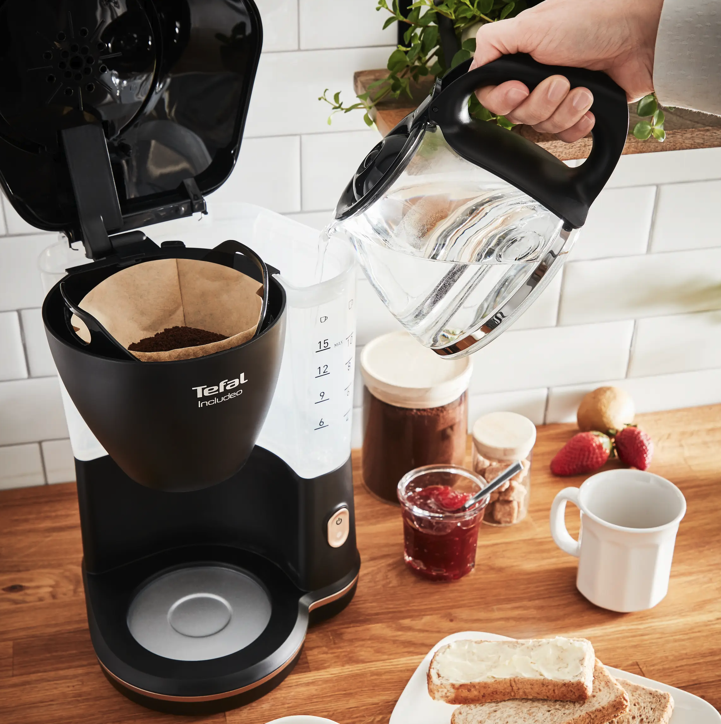 TEFAL TECM533811 koffiezetapparaat