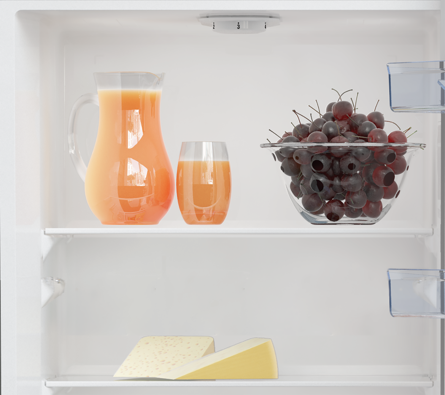 BEKO RCSA366K50GN vrijstaande koel-/vriescombinatie - 185cm