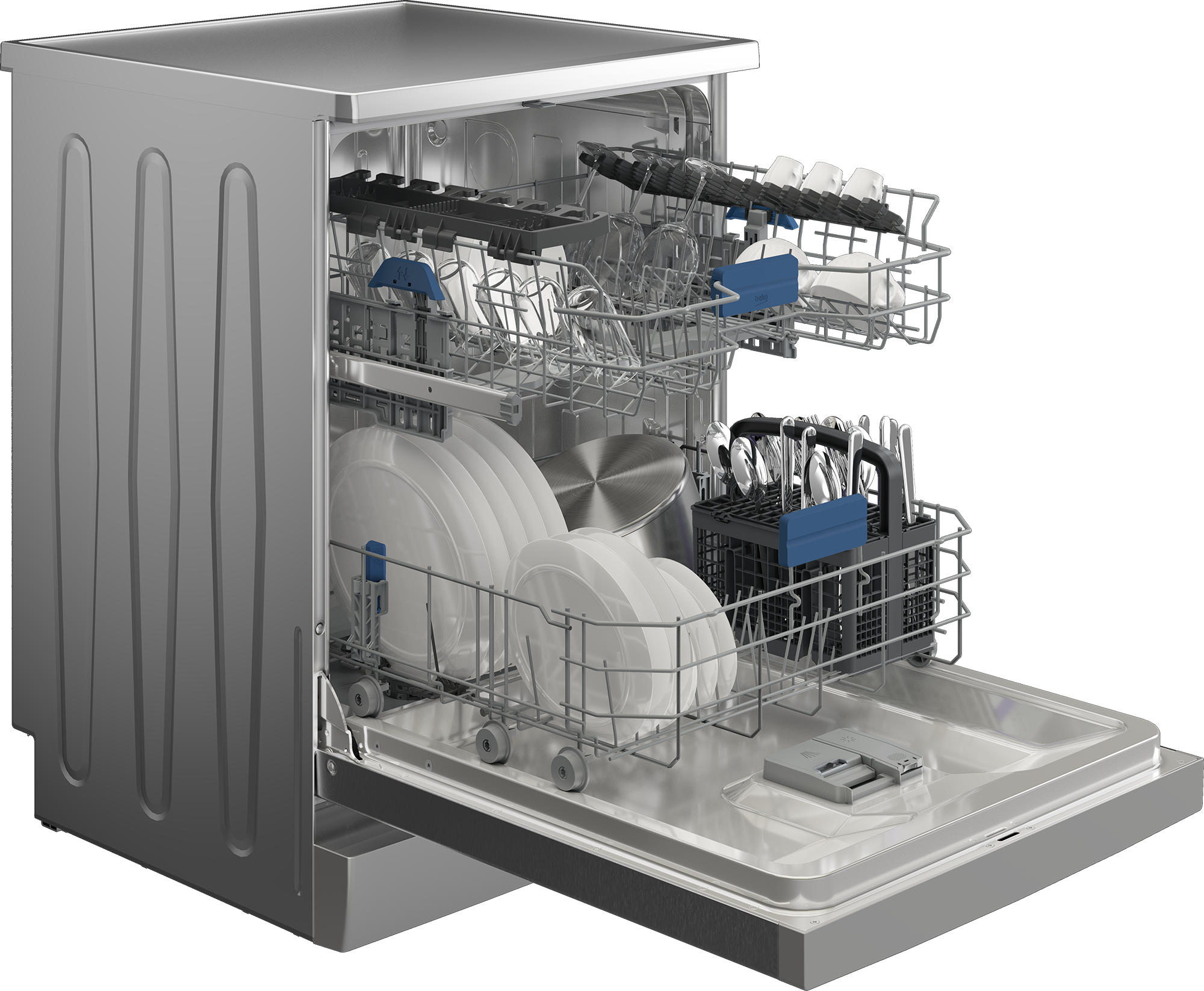 BEKO BDFN26450X vrijstaande vaatwasser BEKO BDFN26450X vrijstaande vaatwasser