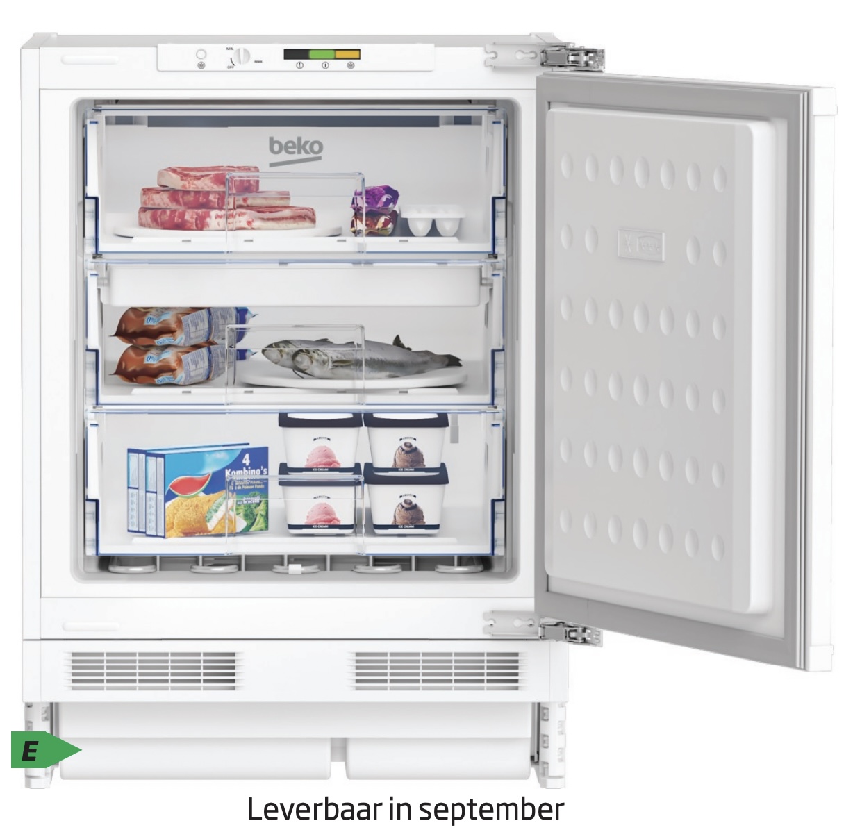 BEKO BU1204N onderbouw vriezer BEKO BU1204N onderbouw vriezer