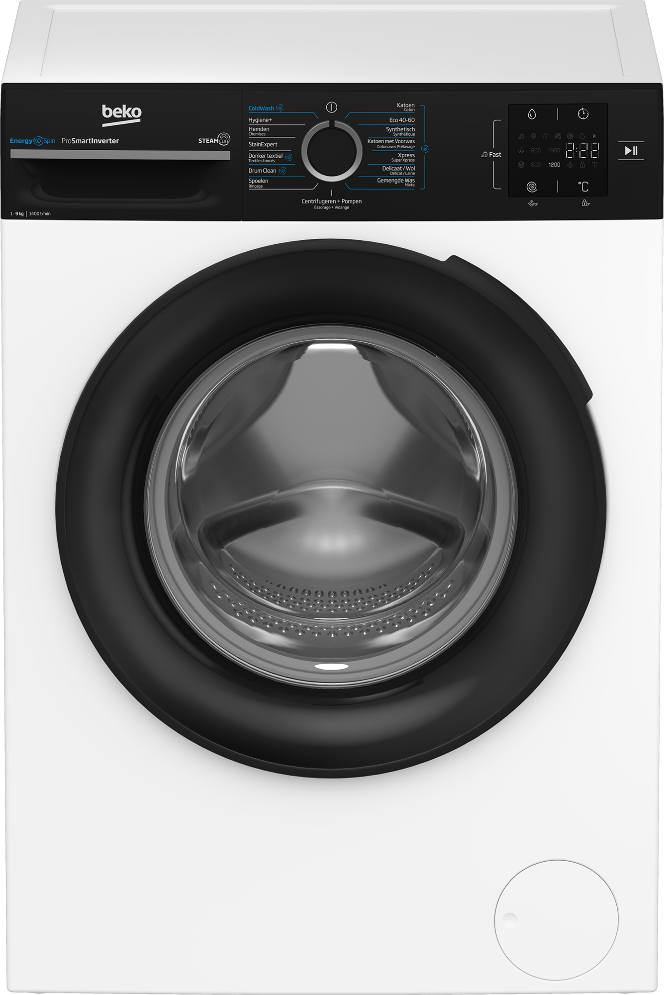 BEKO BM3WFT3941B wasmachine BEKO BM3WFT3941B wasmachine