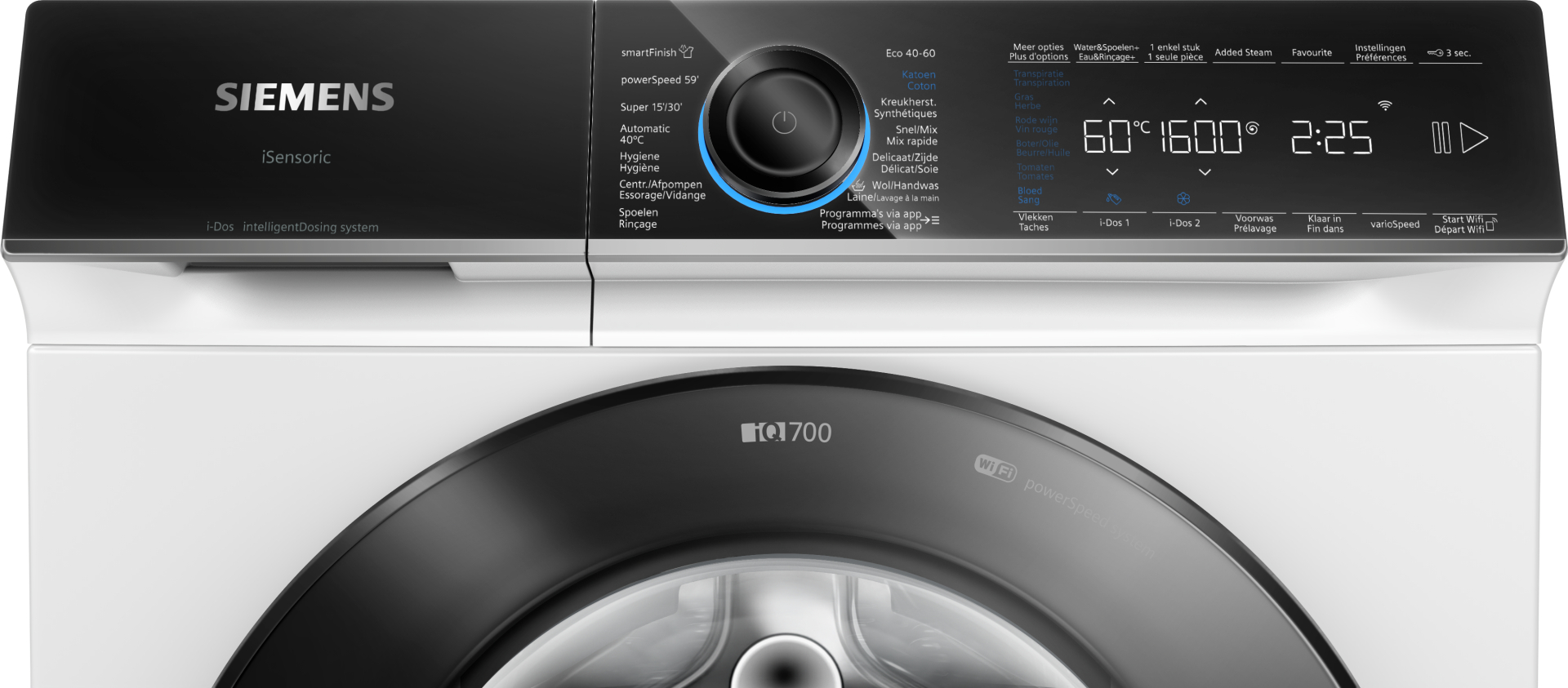 SIEMENS WG56B2ABFG iQ700 Wasmachine 10 kg met stoom