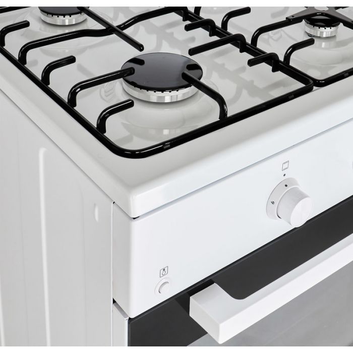 BEKO FSG62010DW2 fornuis met gaskookplaat - 60cm BEKO FSG62010DW2 fornuis met gaskookplaat - 60cm