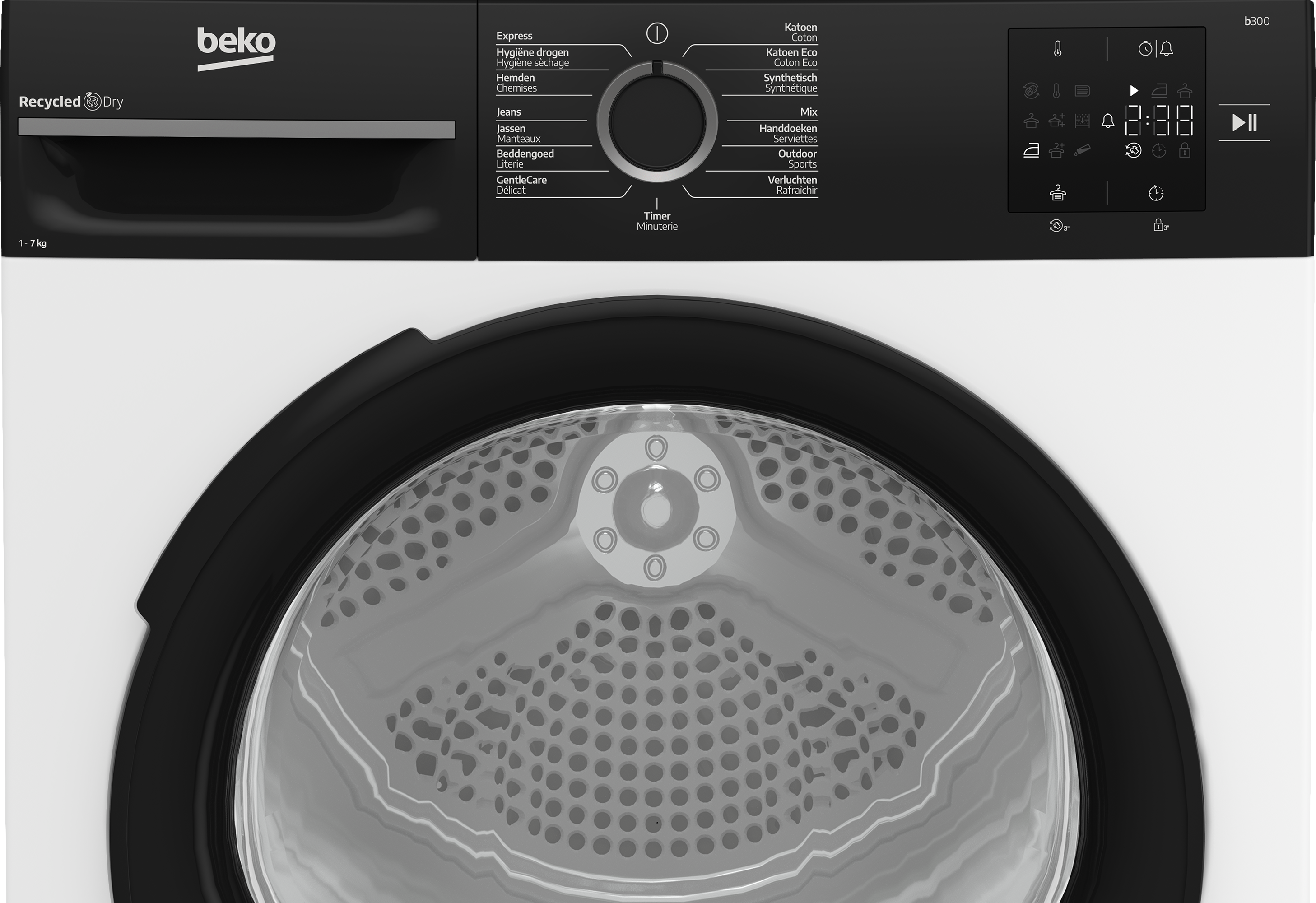 BEKO BM3T3722B droogkast - warmtepomp