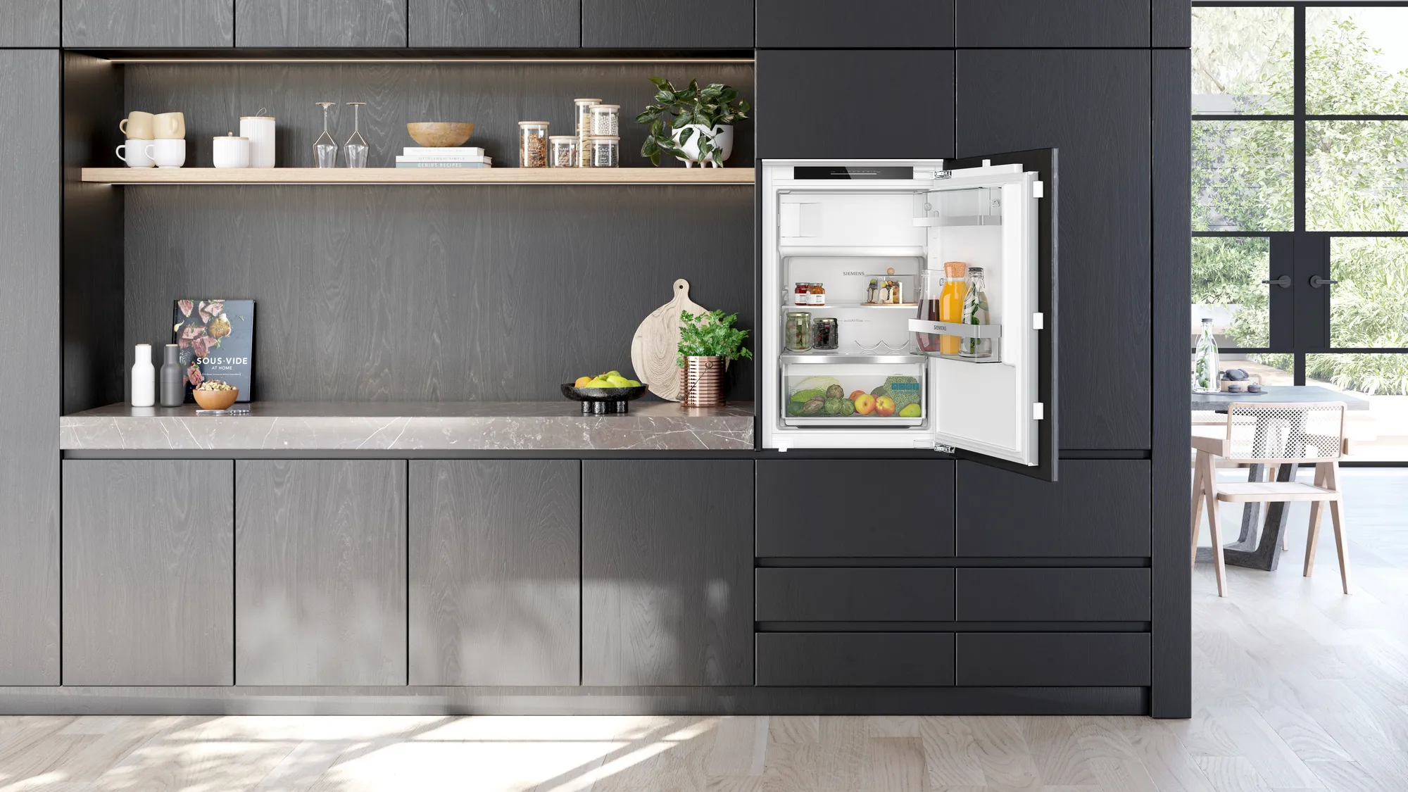 SIEMENS KI22LADD1 IQ500 koelkast met vriesvak - 88cm
