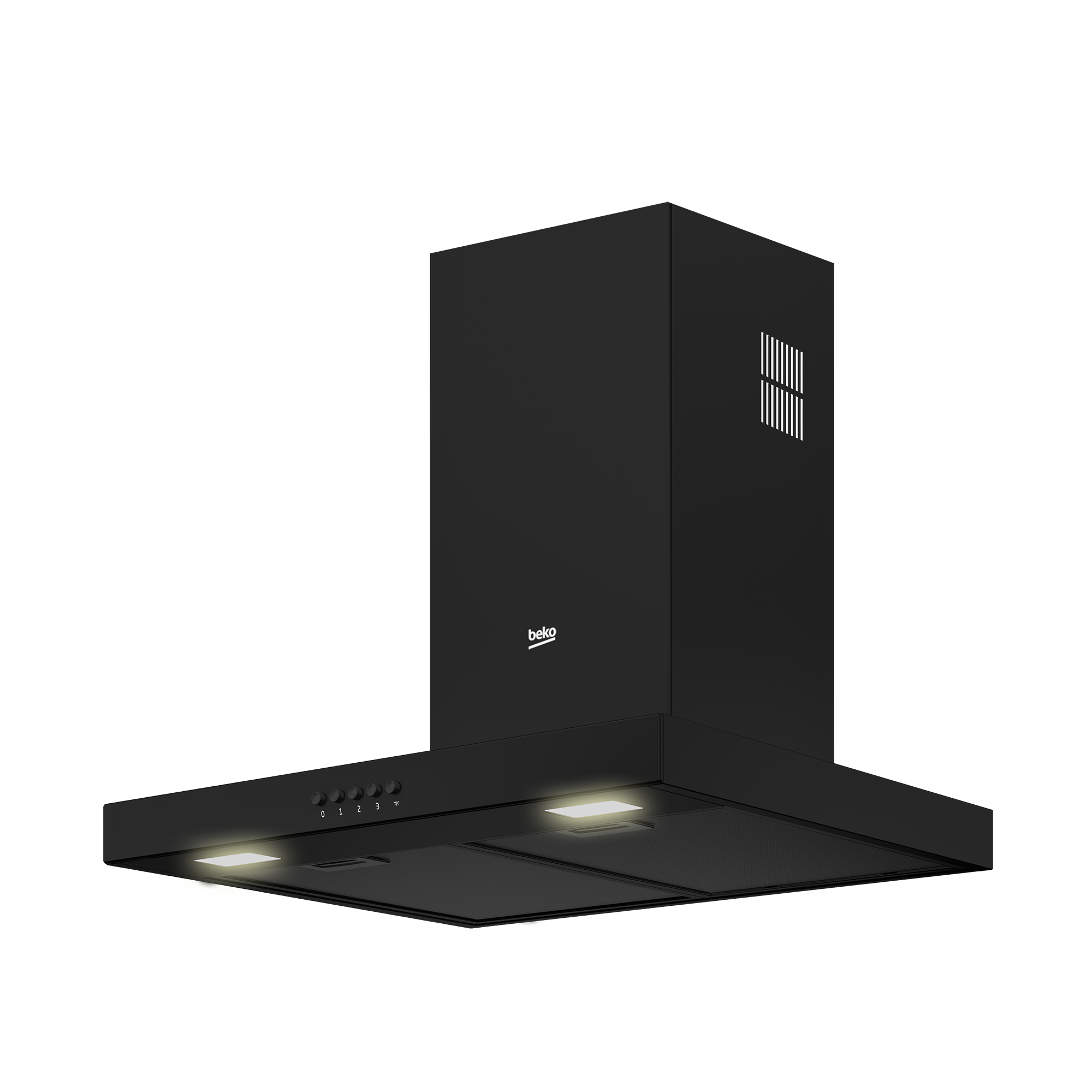 BEKO BHCB66622BBB wandschouwdampkap - 60cm BEKO BHCB66622BBB wandschouwdampkap - 60cm