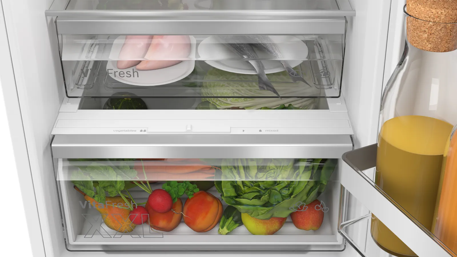 BOSCH KIN86VFE0 SERIE 4 koel-/vriescombinatie - 177cm BOSCH KIN86VFE0 SERIE 4 koel-/vriescombinatie - 177cm