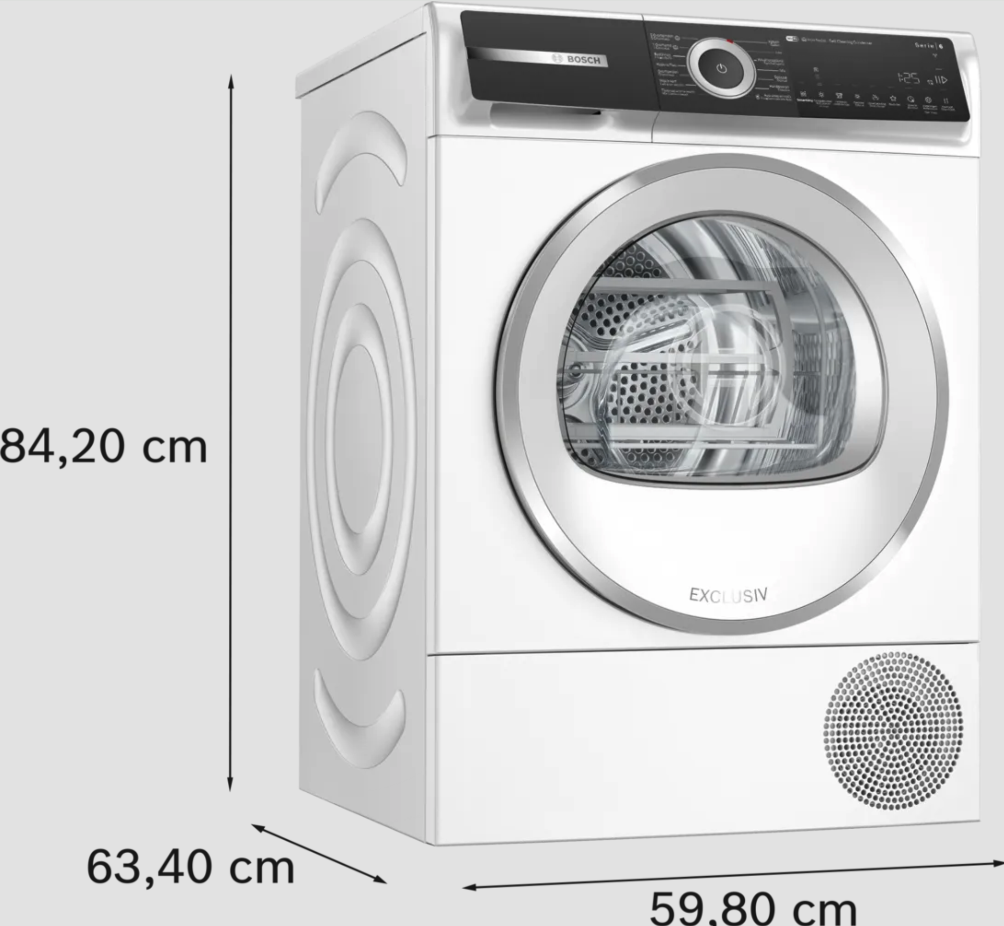 BOSCH WQH245A9FG SERIE 6 droogkast