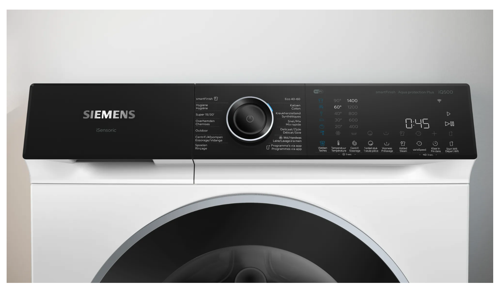 SIEMENS WG44H204FG iQ500 wasmachine SIEMENS WG44H204FG iQ500 wasmachine