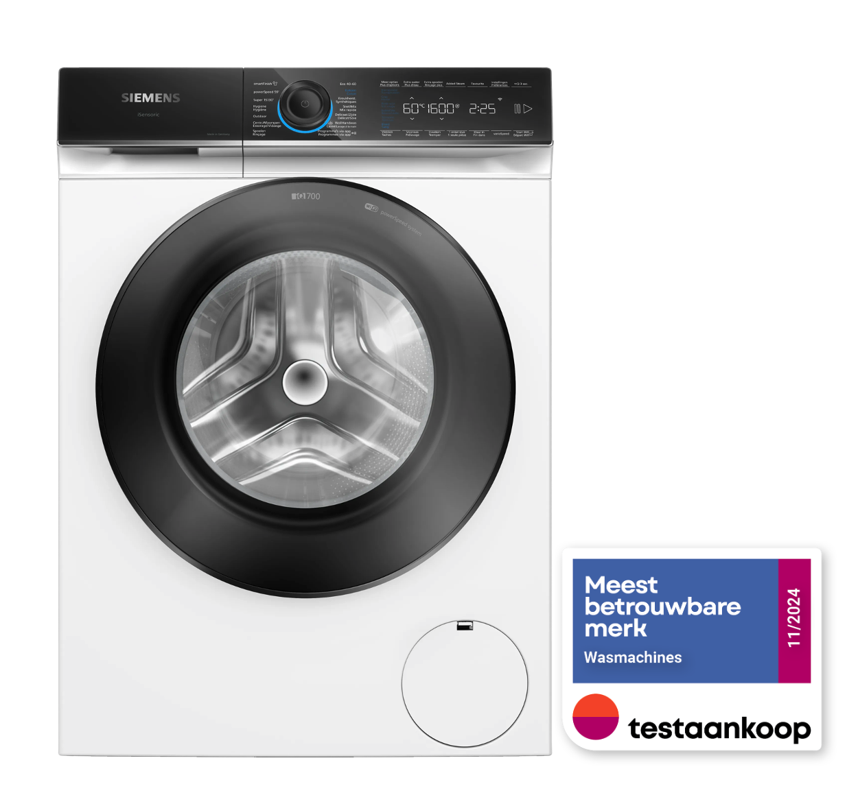 SIEMENS WG56B21AFG IQ700 wasmachine SIEMENS WG56B21AFG IQ700 wasmachine