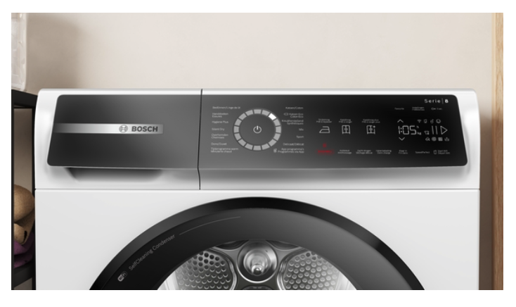 BOSCH WQB246DAFG SERIE 8 droogkast - warmtepomp BOSCH WQB246DAFG SERIE 8 droogkast - warmtepomp