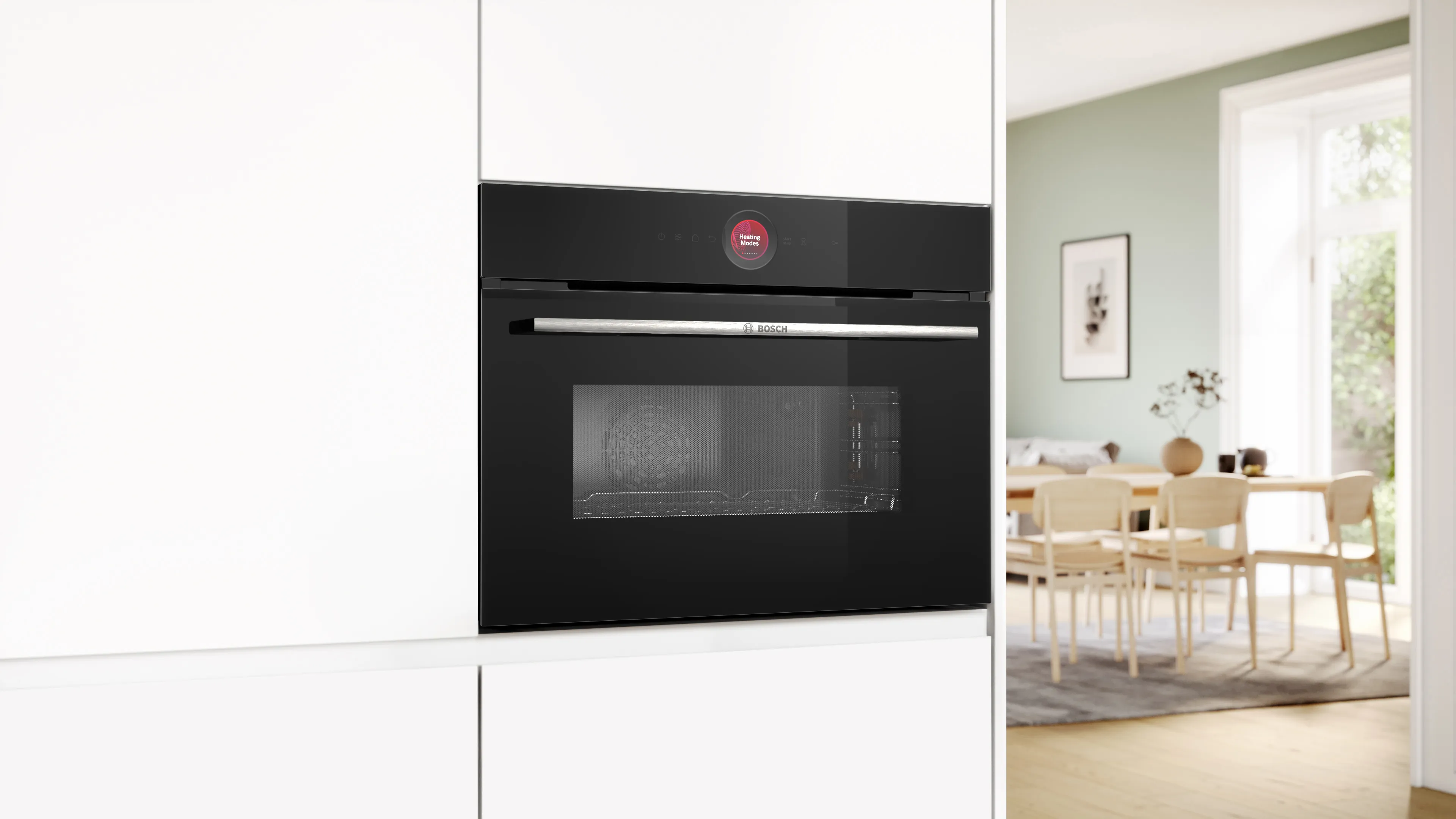 BOSCH CMG7241B2 SERIE 8 multifunctionele oven met microgolfoven - 45cm