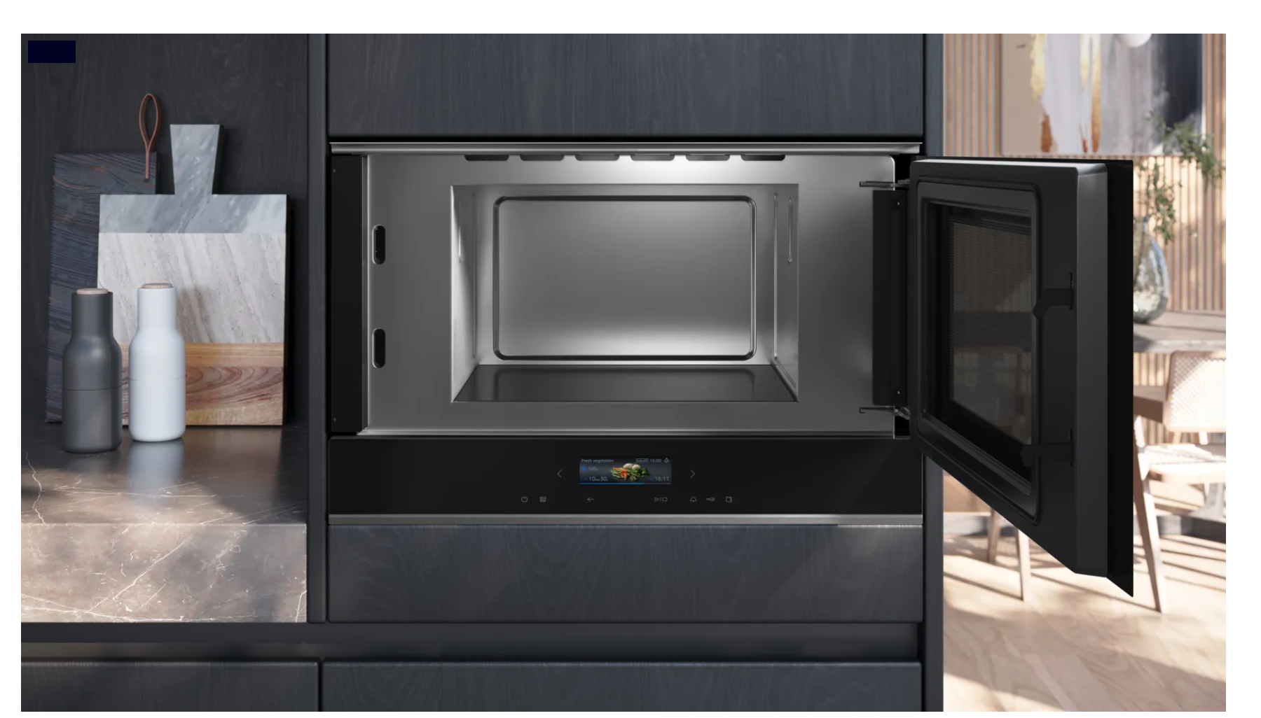 SIEMENS BF722R1B1 IQ700 microgolfoven - 38cm