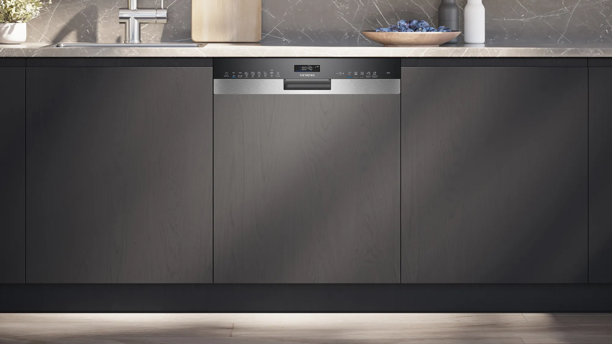 SIEMENS SN55ES12CE iQ500 vaatwasser met bedieningspaneel