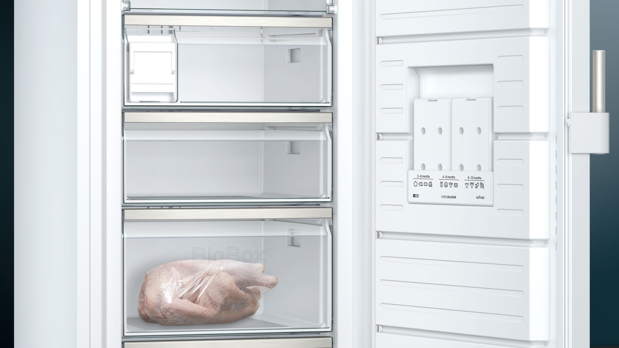 SIEMENS GS54NEWCV IQ500 vrijstaande vriezer - 176cm