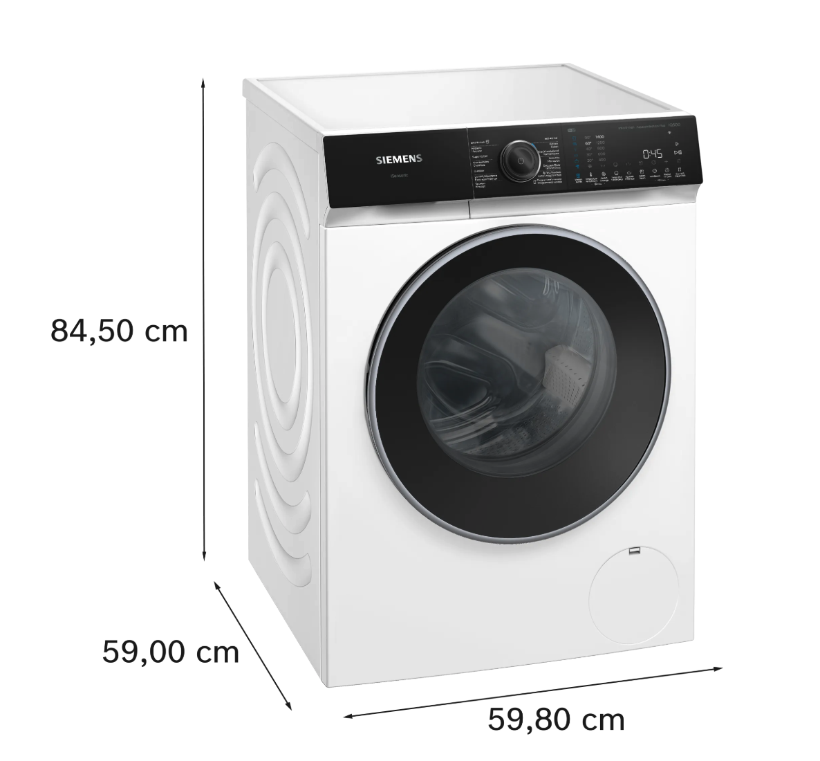 SIEMENS WG44H204FG iQ500 wasmachine SIEMENS WG44H204FG iQ500 wasmachine