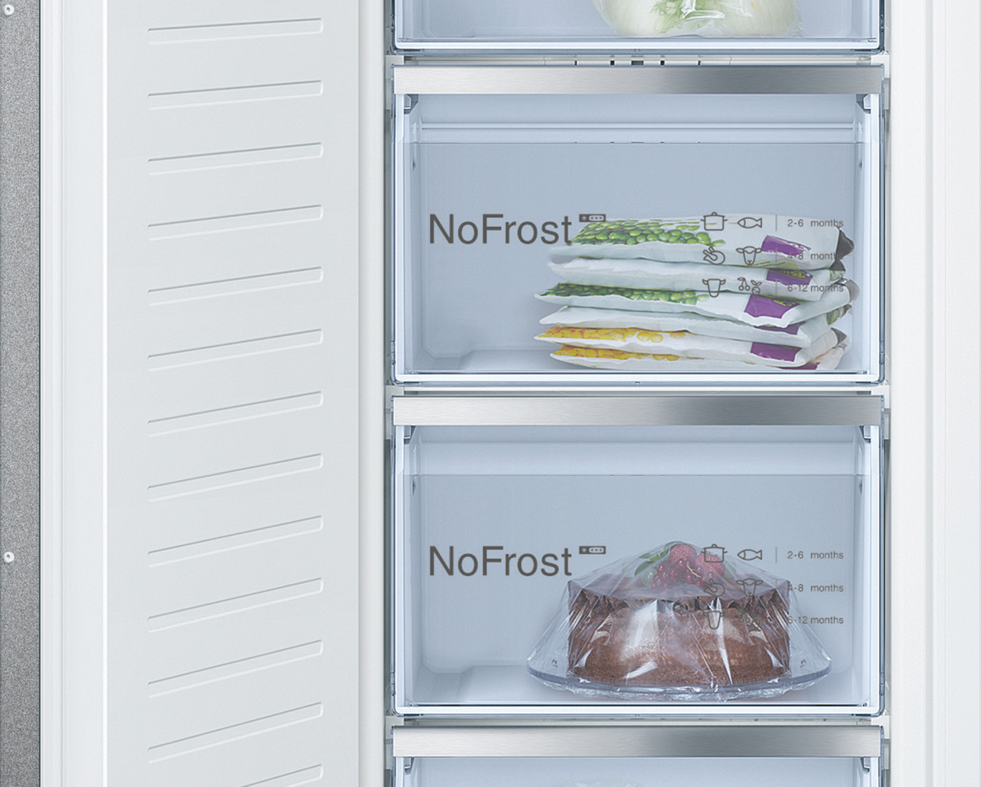 BOSCH GIN81ACD0 inbouw vriezer - 178cm