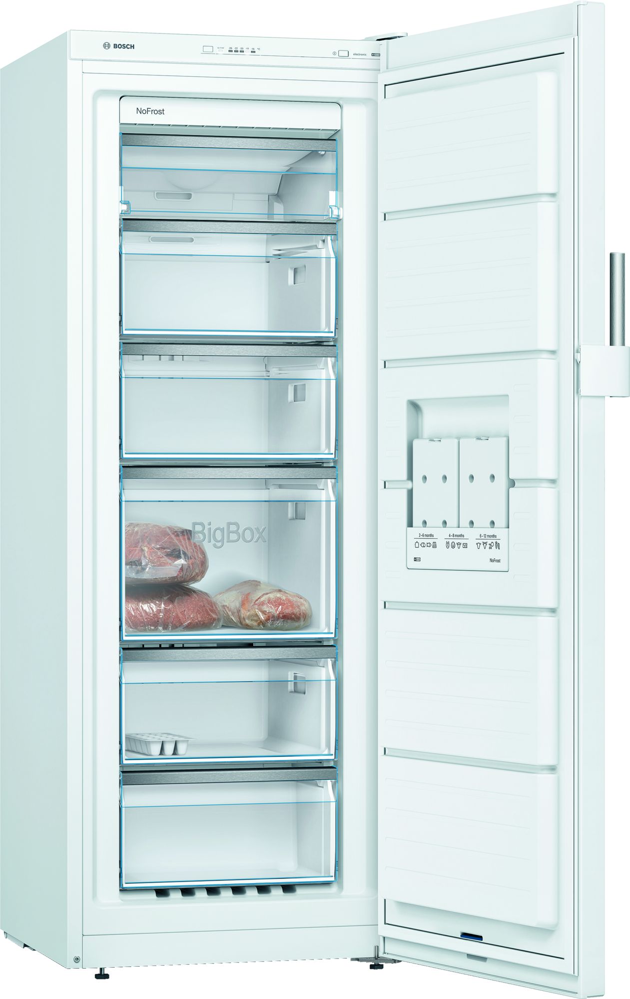 BOSCH GSN29EWEV SERIE 4 vrijstaande vriezer - 161cm