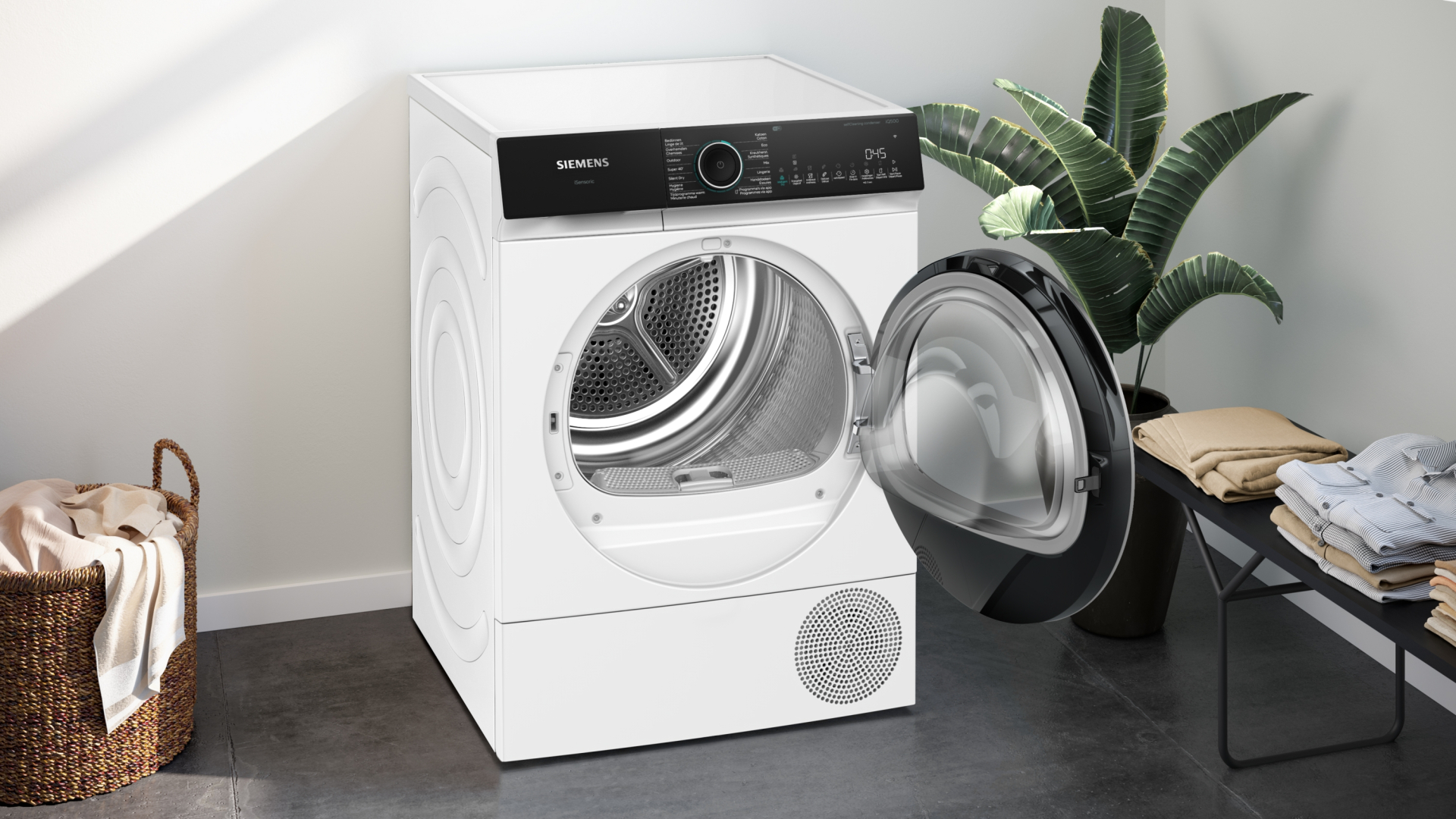 SIEMENS WQ46N2D0FG IQ500 Droogkast 9 kg