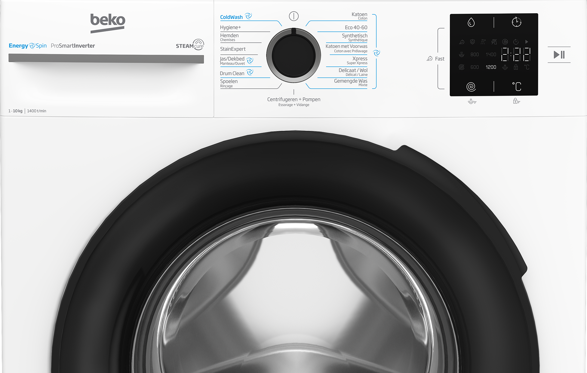 BEKO BM3WFT31041W wasmachine