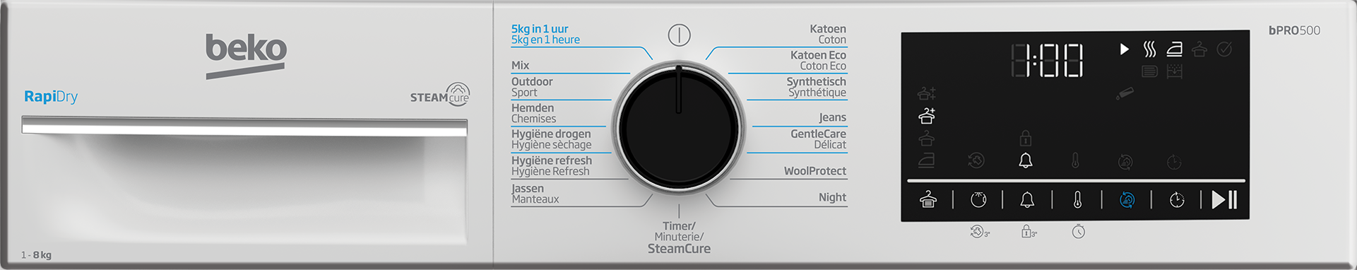 BEKO B5T68247C0 droogkast