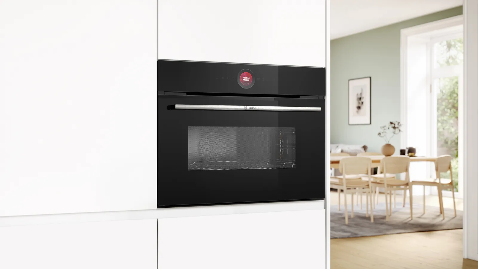 BOSCH CMG7241B1 SERIE 8 multifunctionele oven met microgolfoven - 45cm