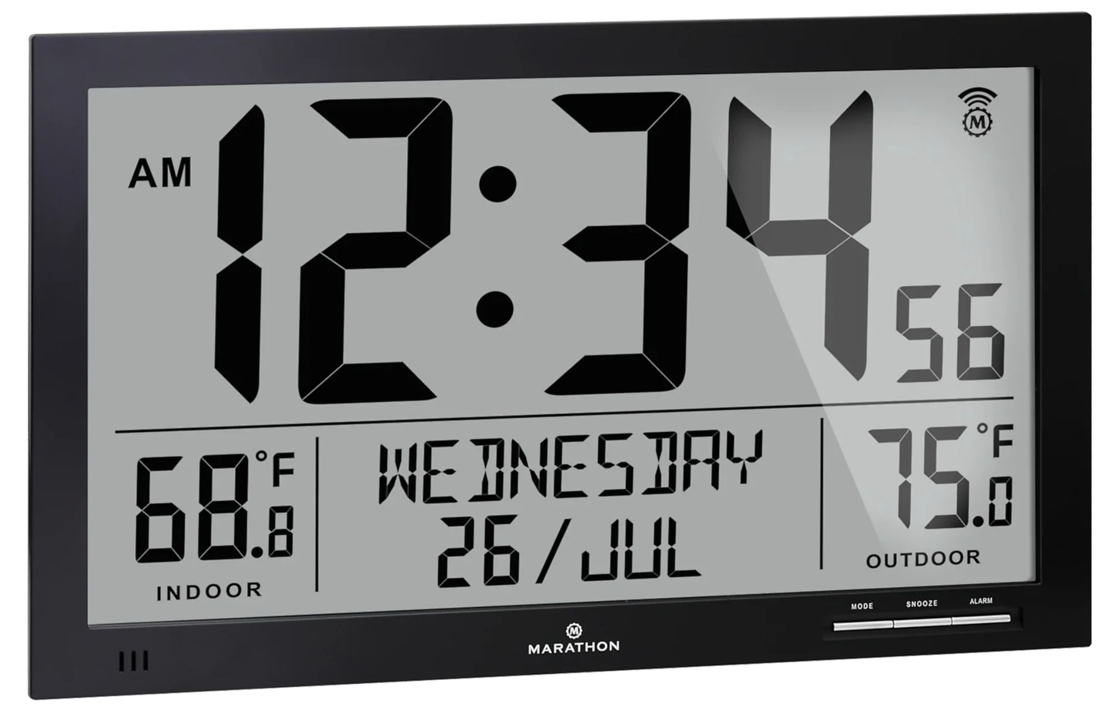 MARATHON MTMW-CL030066BK wandklok