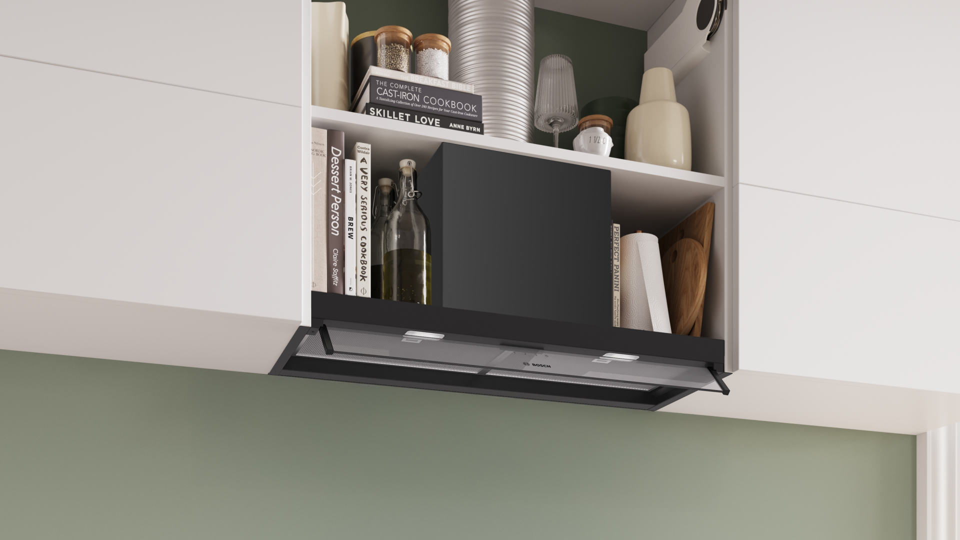 BOSCH DBB85CC60 wandschouwdampkap - 80cm
