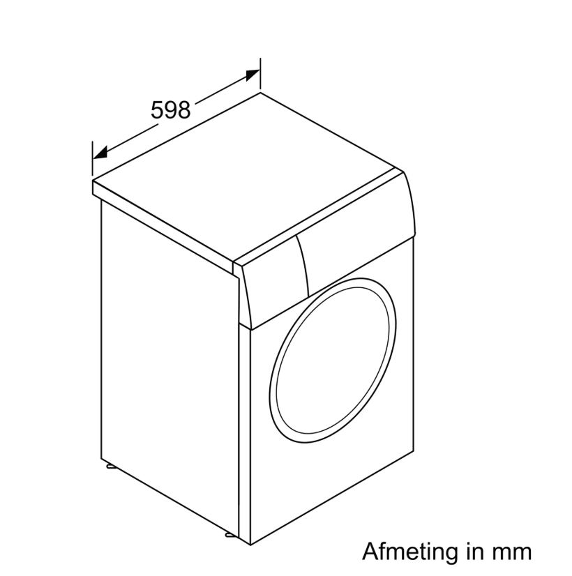 BOSCH WGH2440AFG SERIE 2 wasmachine