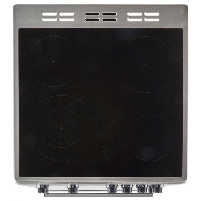 BEKO FSM67010GX fornuis met keramische kookplaat - 60cm BEKO FSM67010GX fornuis met keramische kookplaat - 60cm