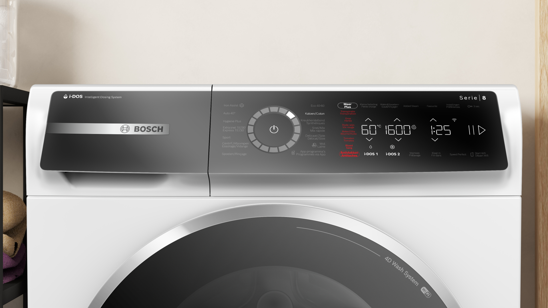 BOSCH WGB266AVFG Serie 8 wasmachine
